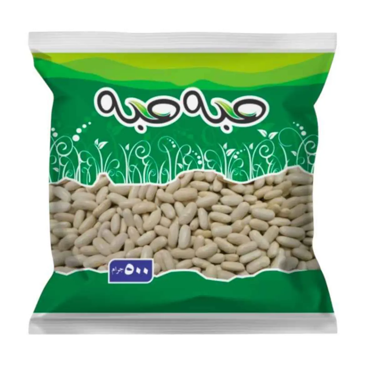 حبه حبه فاصوليا بيضاء 500 جم
